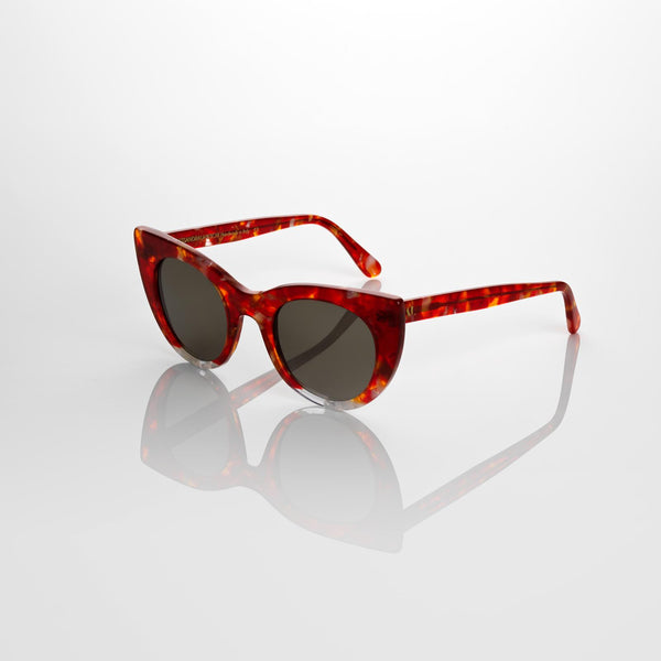 Buy red cat eye sunglasses online | Alessandra Lapeschi
